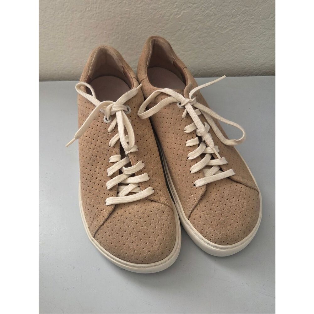 Birkenstock Bend Low sneakers Beige Suede Leather M9 W11